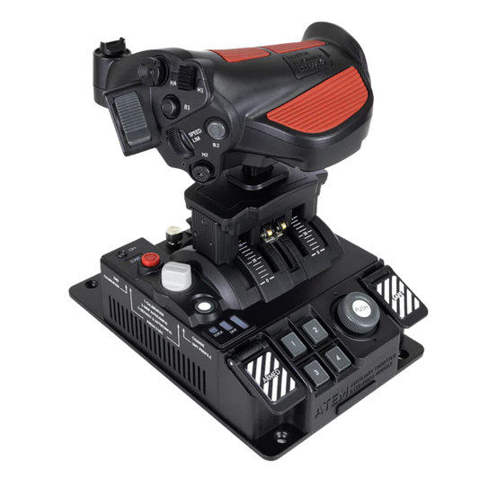 VKB Sim STECS Space Throttle System – Mini Plus | Compact Modular HOTAS Controller | Adjustable Detent & Hall Sensor | PC Space Sim