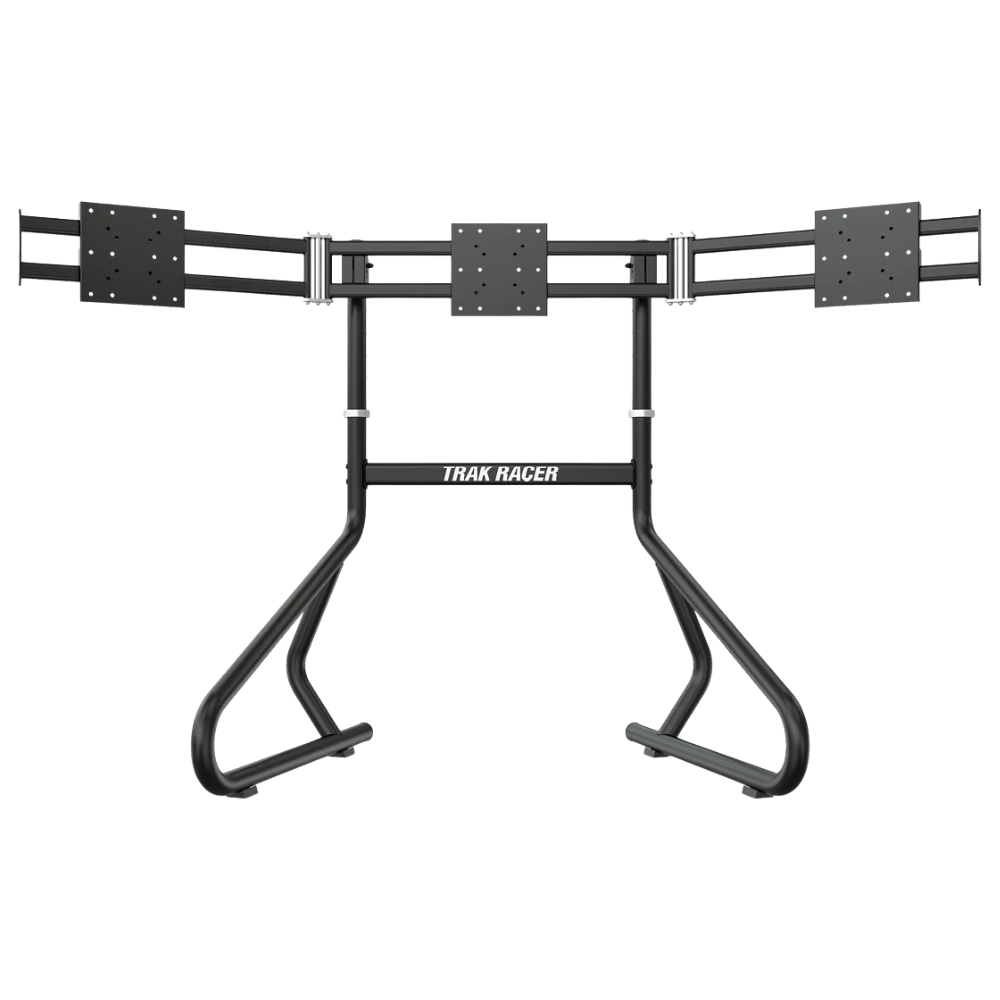 Trak Racer Freestanding Tube Frame Adjustable Monitor Stand Triple Monitor Stand Racing Equipment