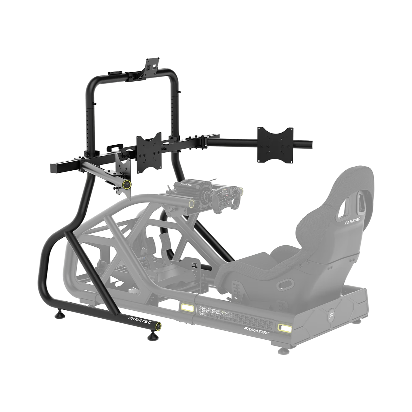 Fanatec GT Cockpit Triple Monitor Expansion Kit (Black)