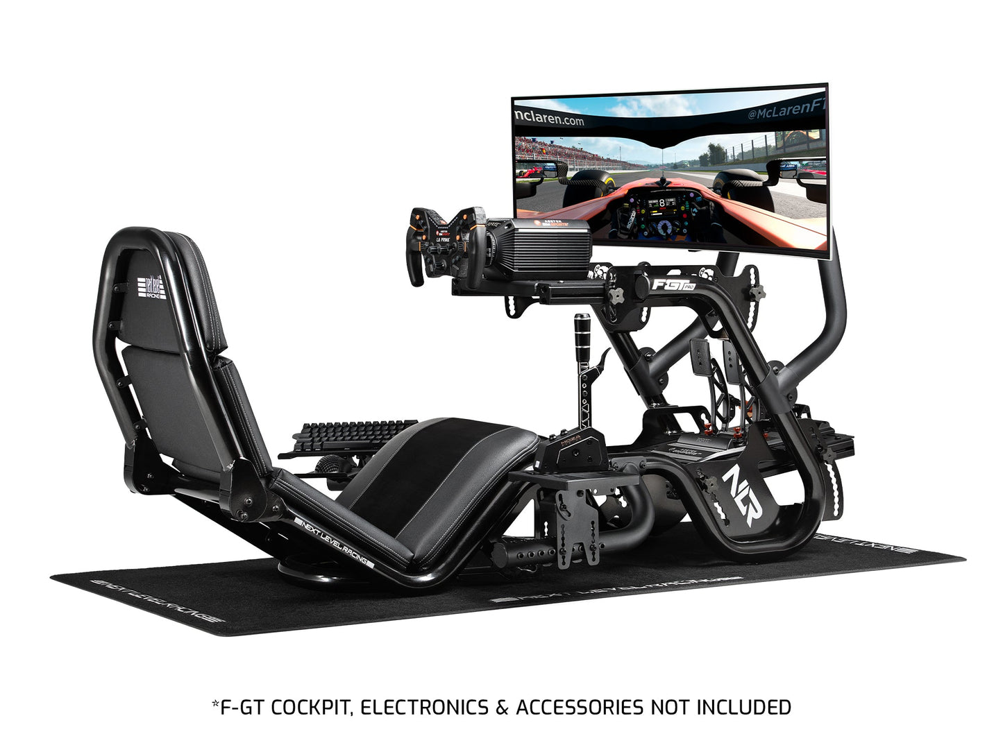 Next Level Racing F-GT Pro Shifter and Handbrake Arm Add-on Racing Cockpit