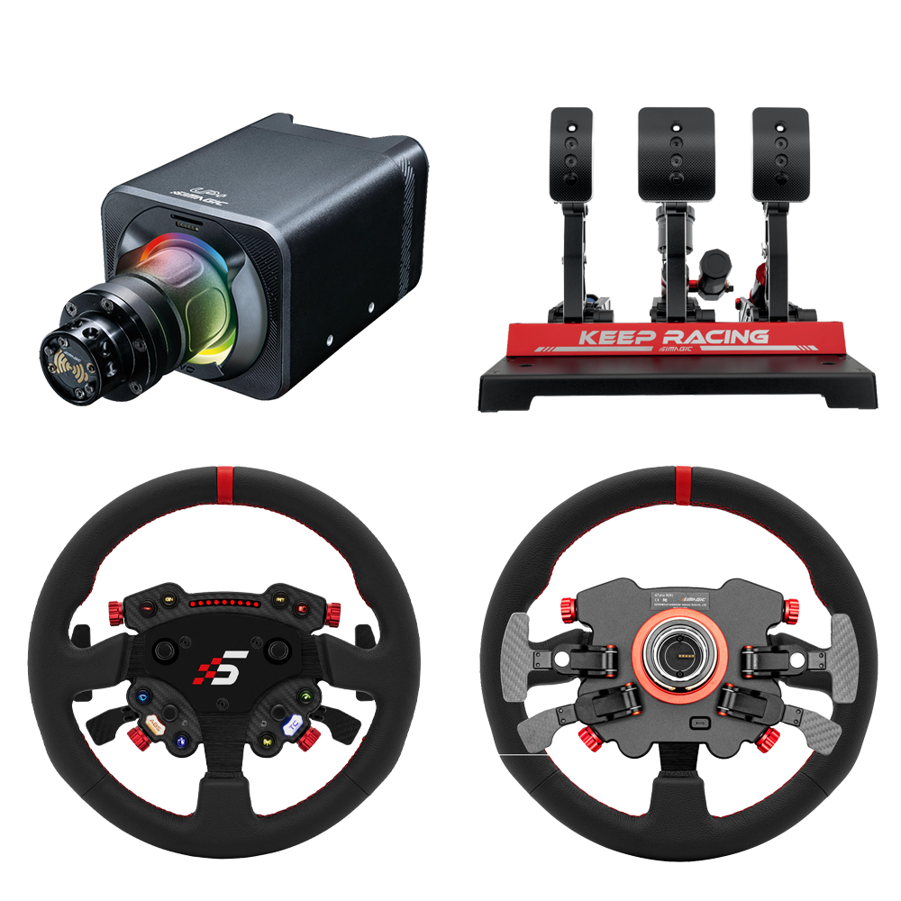 Simagic Alpha EVO Wheel Base – 9Nm / 12Nm / 18Nm Bundle