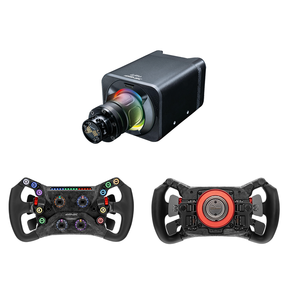 Simagic Alpha EVO Wheel Base – 9Nm / 12Nm / 18Nm Bundle