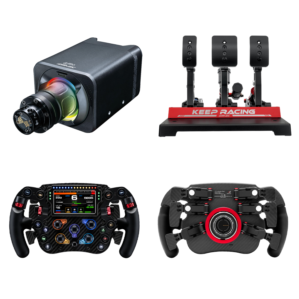 Simagic Alpha EVO Wheel Base – 9Nm / 12Nm / 18Nm Bundle
