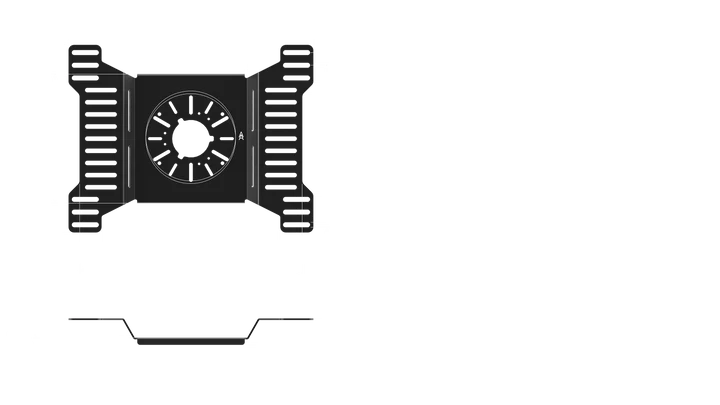 Trak Racer Haptic Bass Shaker Seat Mount Racing Cockpit