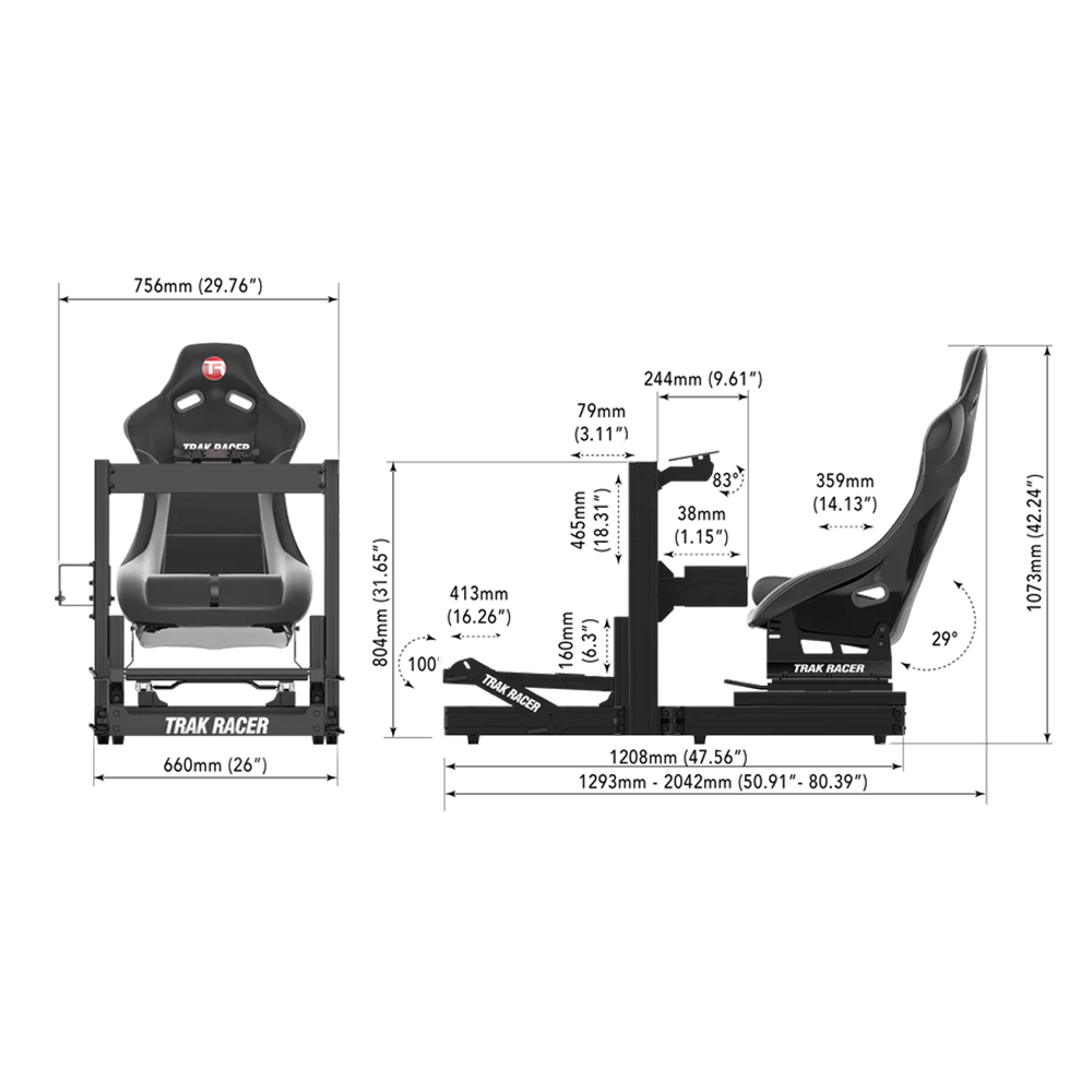 Trak Racer TR80S Racing Simulator