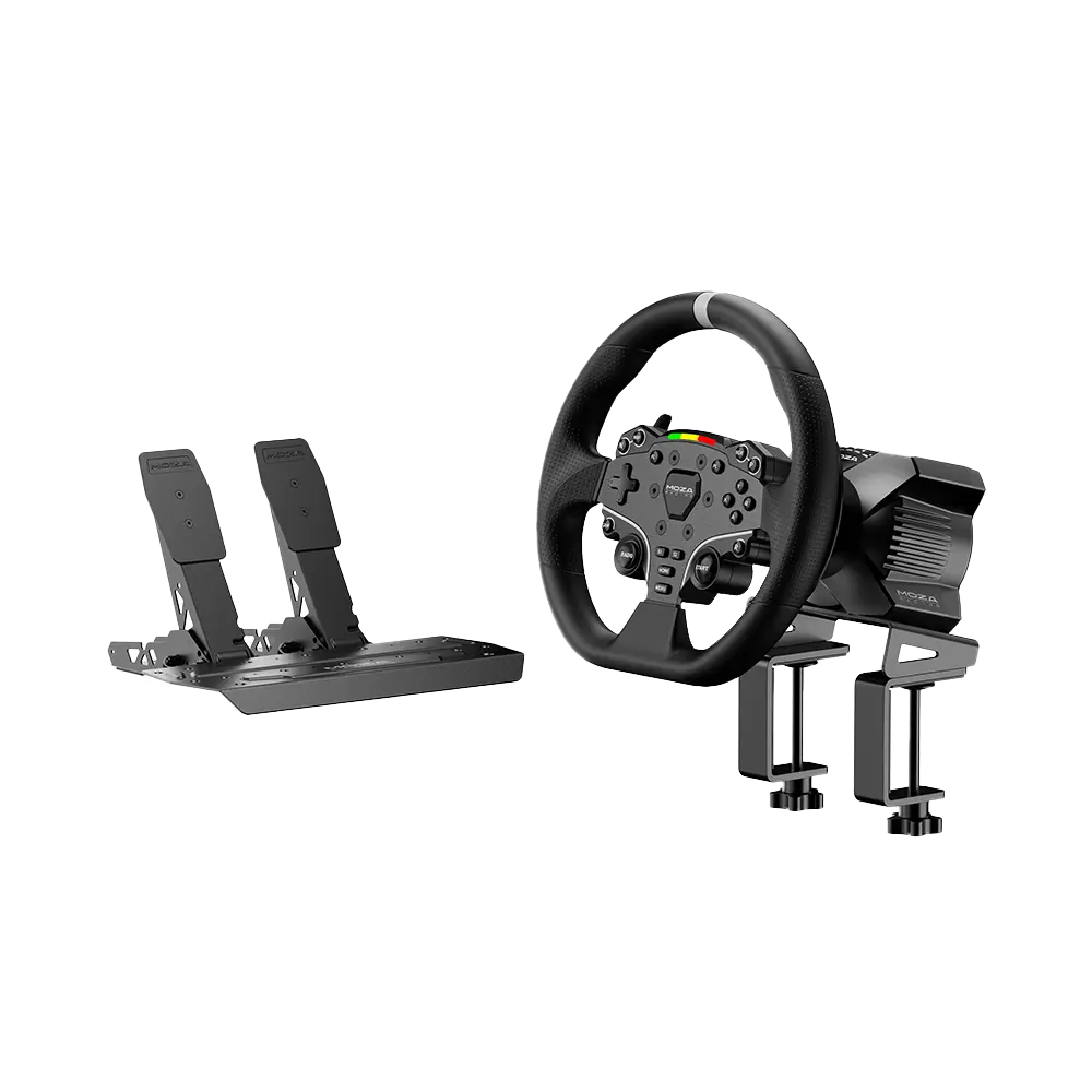 Moza R3 Racing Wheel and Pedals for PC Only