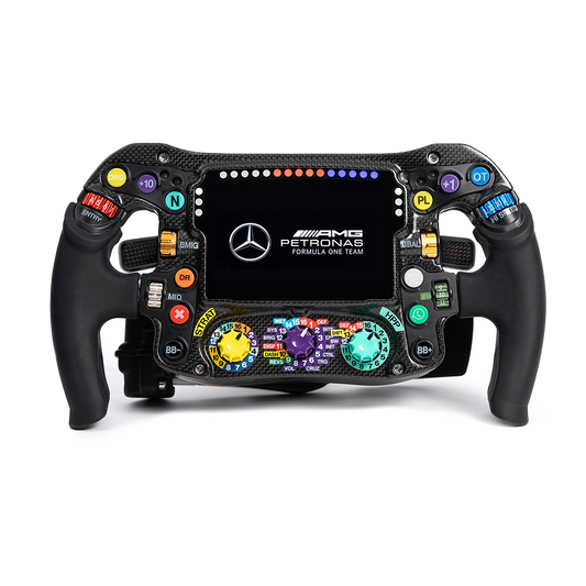 Sim Lab Mercedes-AMG PETRONAS Formula One Sim Racing Steering Wheel (2024) Racing Equipment