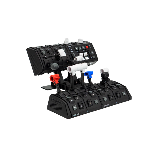 VKB GNX Dual THQ + THQ-V + SEM-V Combo Flight Simulator