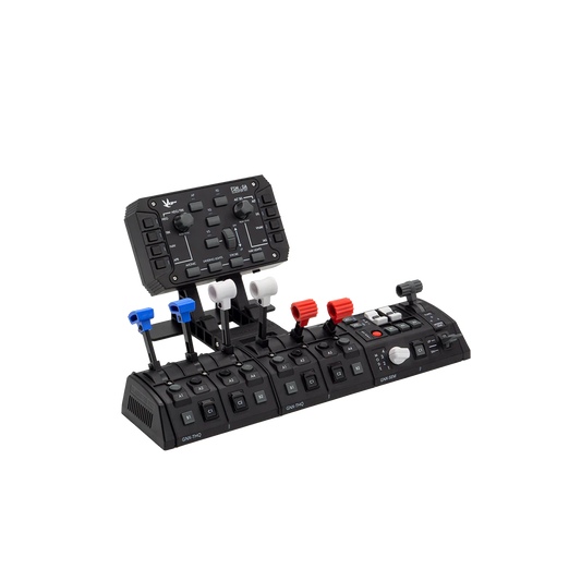 VKB GNX Dual THQ + SEM + FSM-GA Combo Flight Simulator
