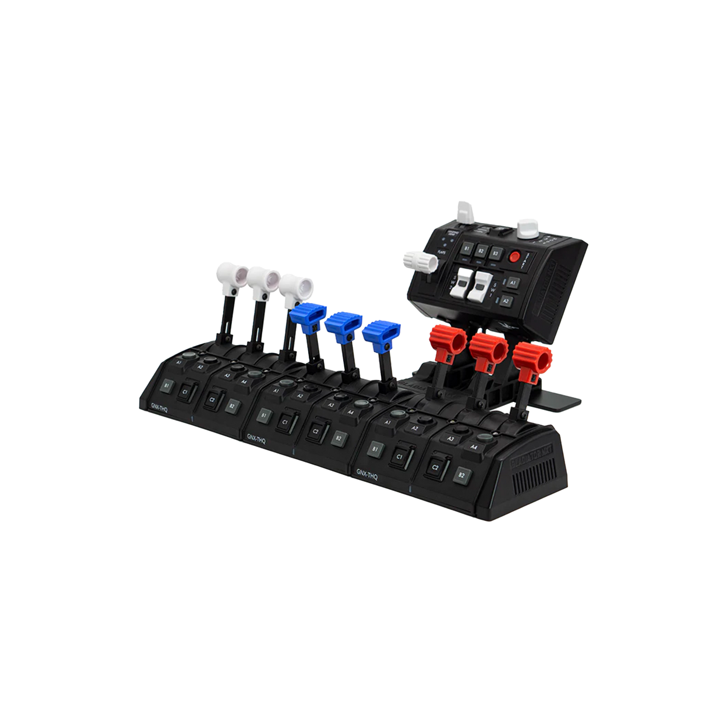 VKB GNX Triple THQ + SEM-V Combo Flight Simulator