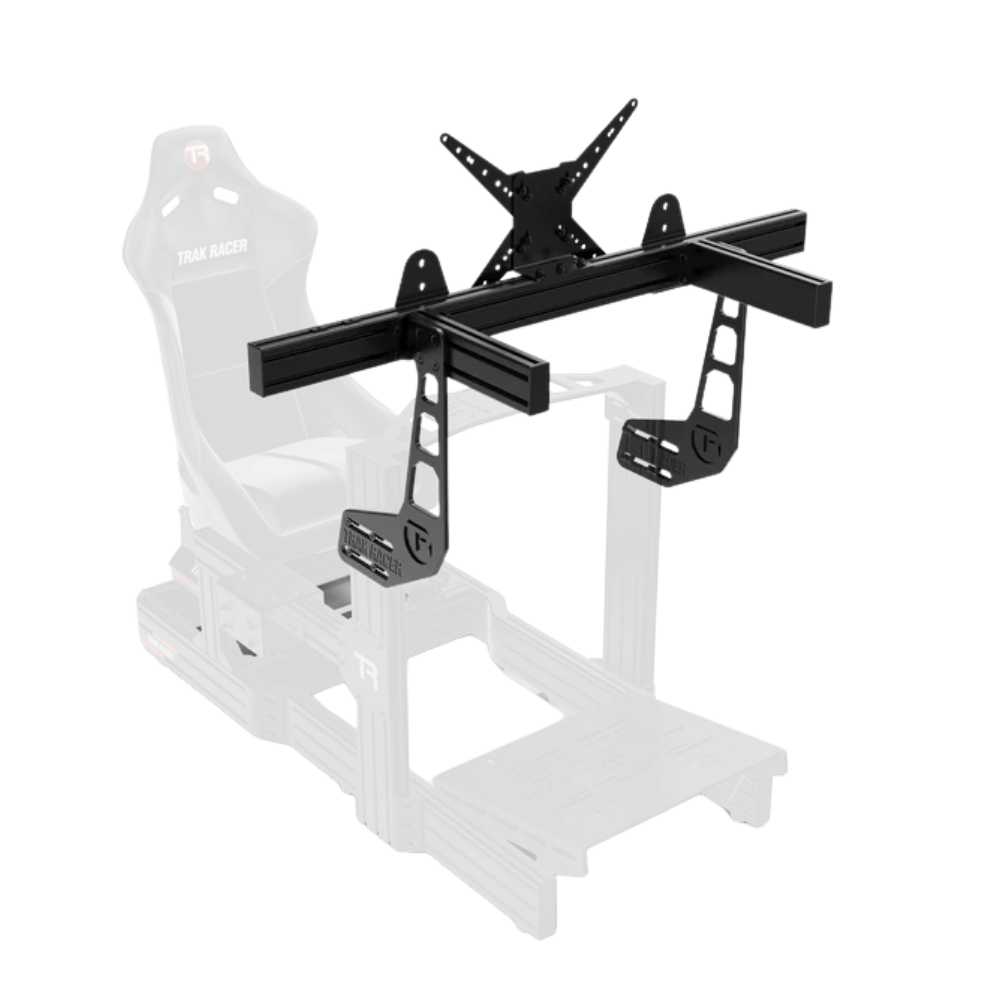 Trak Racer Large Cockpit-Mounted Single Monitor Mount - 1200mm / 47.25" Wide