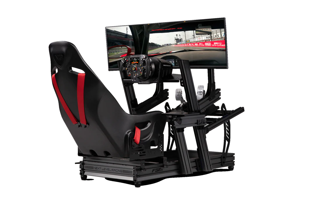 Next Level Racing F-GT Elite Direct Mount Single Monitor Stand (Carbon Grey) Racing Cockpit
