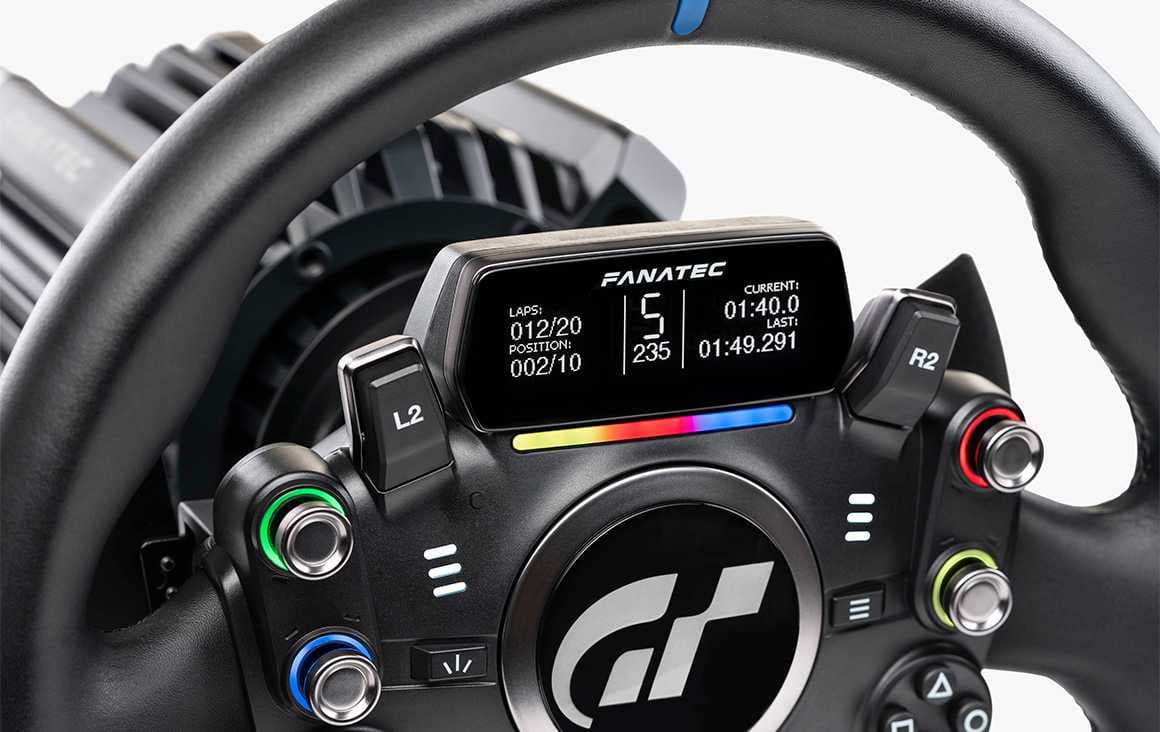 Fanatec Gran Turismo DD Extreme Wheel & Wheel Base Bundle (15NM)