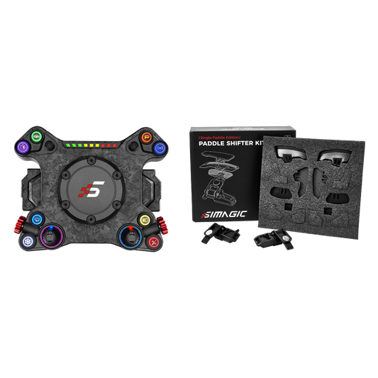 Simagic Neo X Hub With Single Paddle Shifter Module Racing Equipment