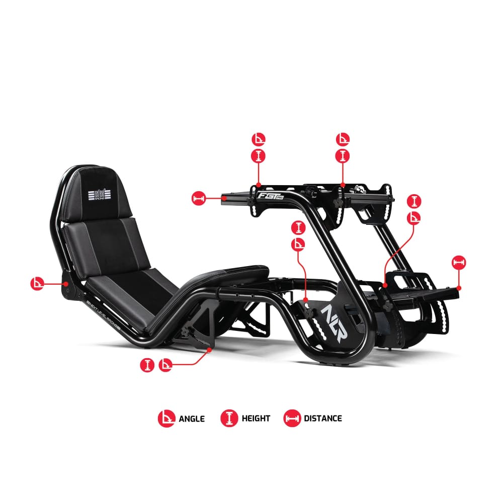 Next Level Racing F-GT Pro Formula and GT Racing Simulator Cockpit Racing Cockpit