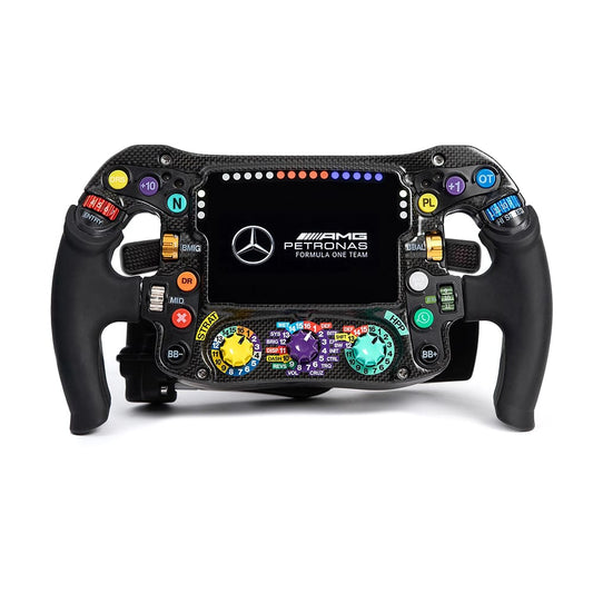 Sim Lab Mercedes-AMG PETRONAS Formula One Sim Racing Steering Wheel (2024) Racing Equipment