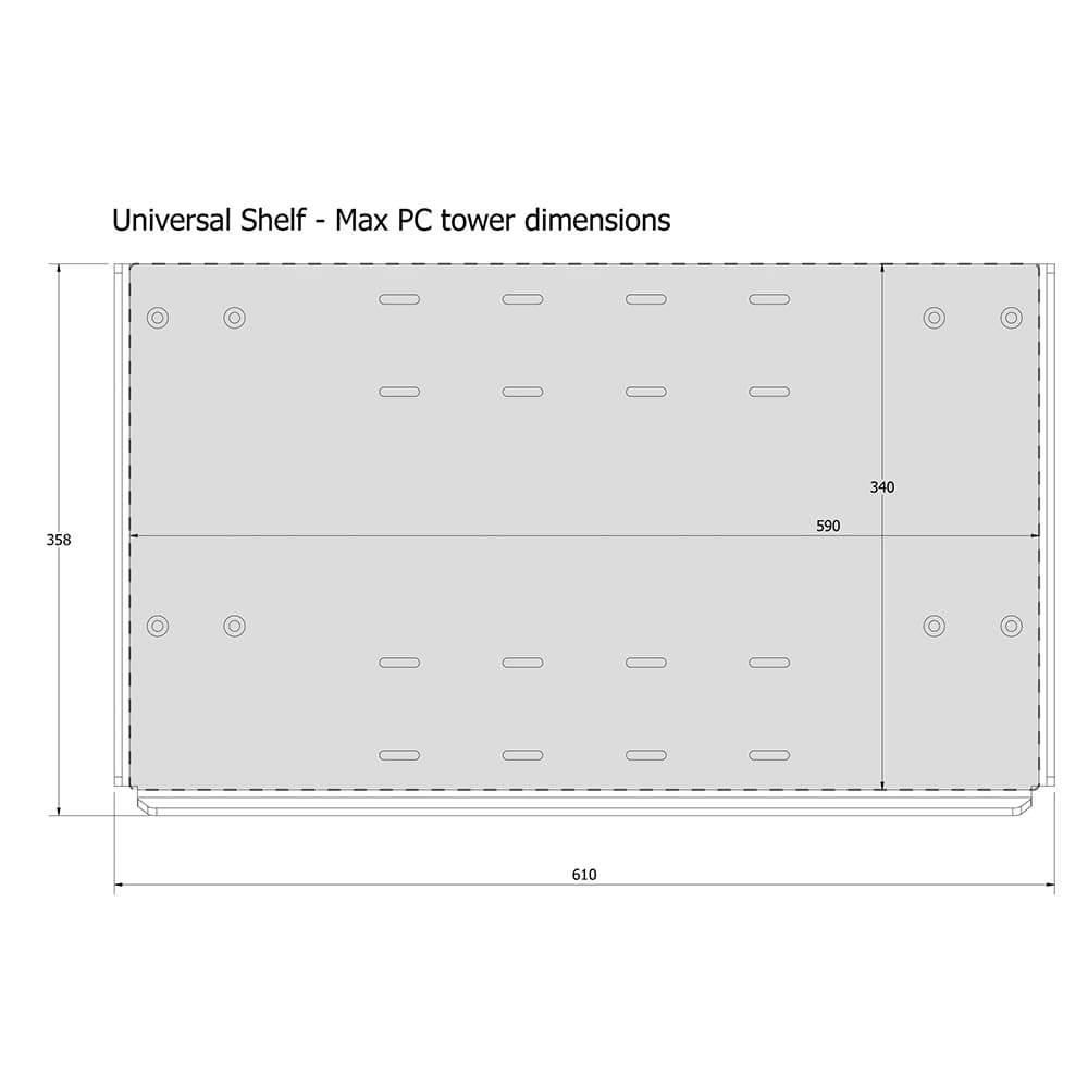Sim Lab Sim Shelf Universal Racing Cockpit