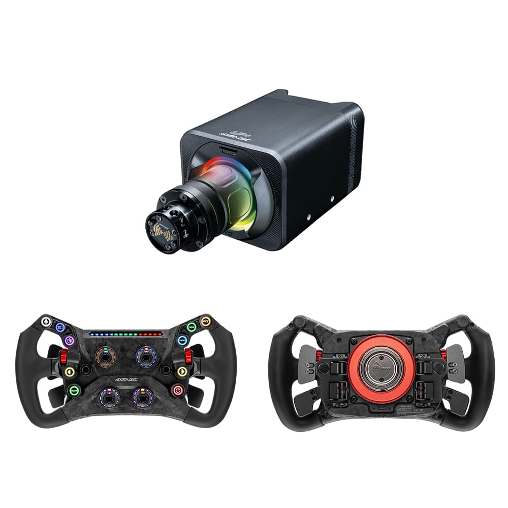 Simagic Alpha EVO Wheel Base – 9Nm / 12Nm / 18Nm Bundle Evo + GT Neo Racing Equipment