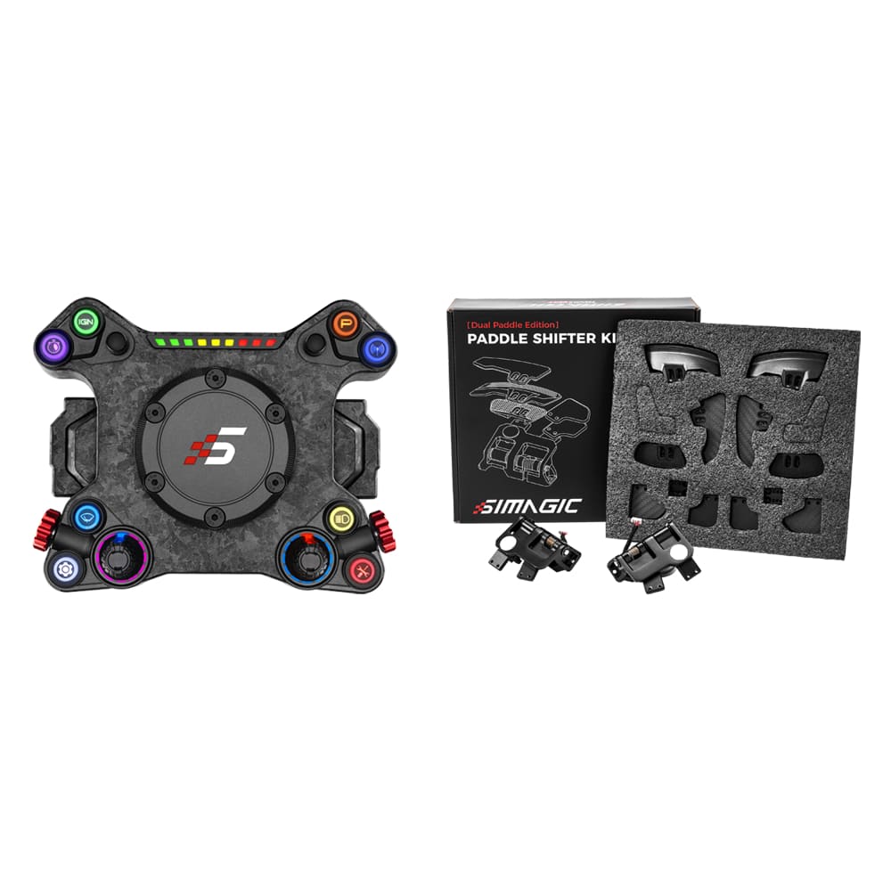 Simagic Neo X Hub With 2-Paddle Shifter Module Racing Equipment
