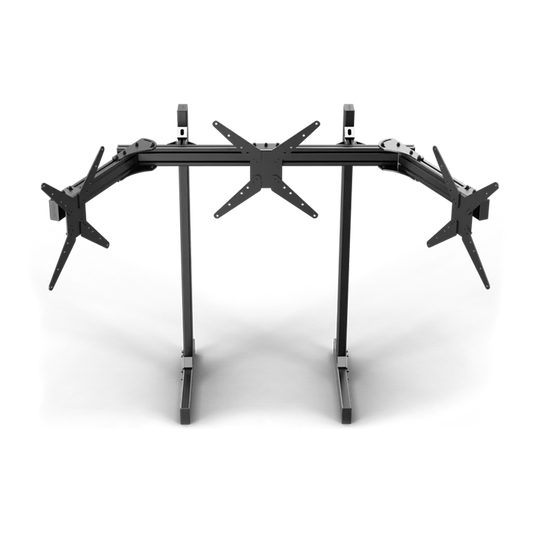 Trak Racer Freestanding Monitor Stand (Single / Dual / Triple / Quad) Triple 800mm Max 32’’ Racing Cockpit