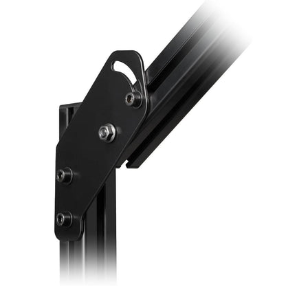 Next Level Racing Elite Freestanding Overhead Quad Monitor Add-On Carbon Grey Cockpit