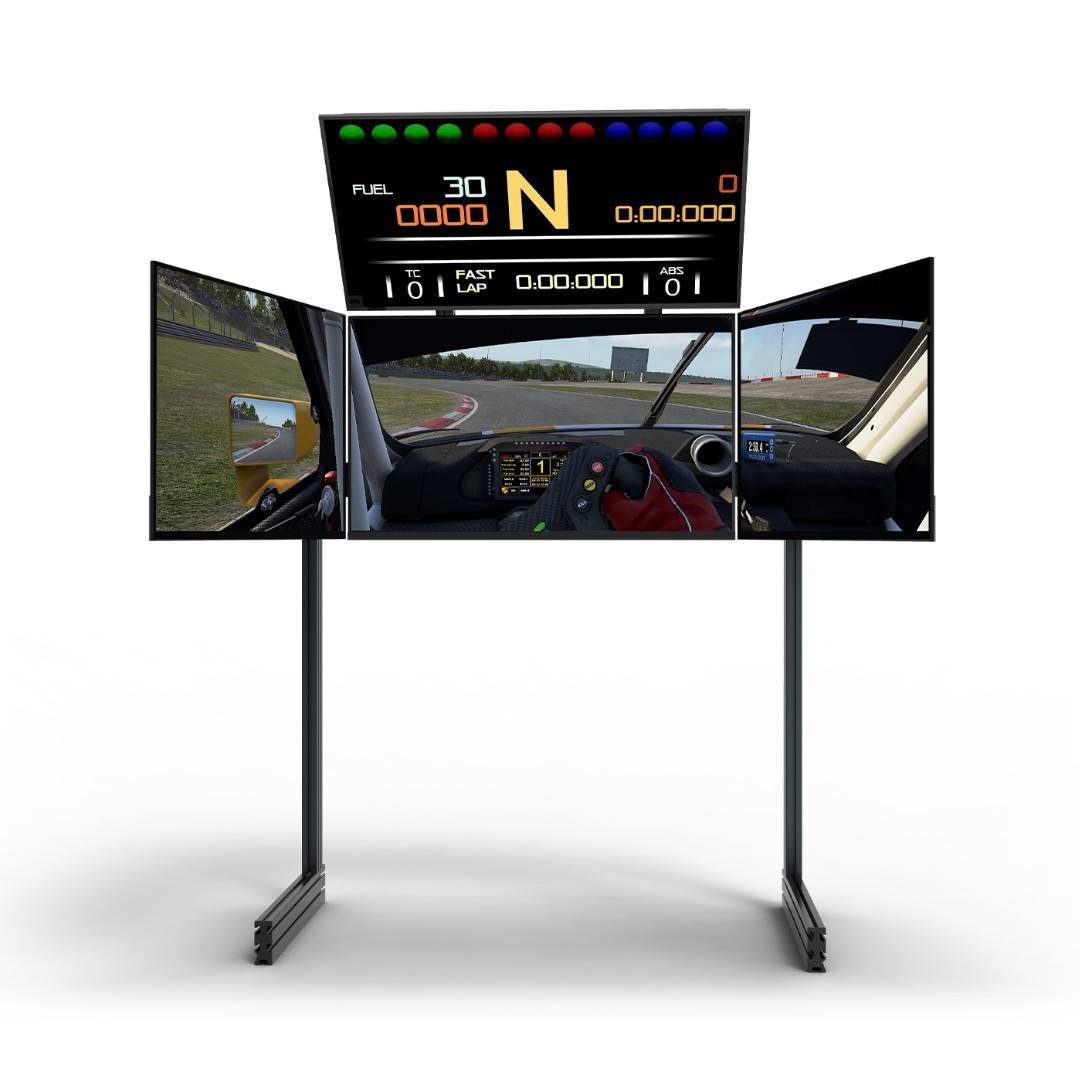 ชุดเล่นเกม Next Level Racing Elite Giá đỡ màn hình 4 chân độc lập Màu xám carbon [ส่งฟรี]