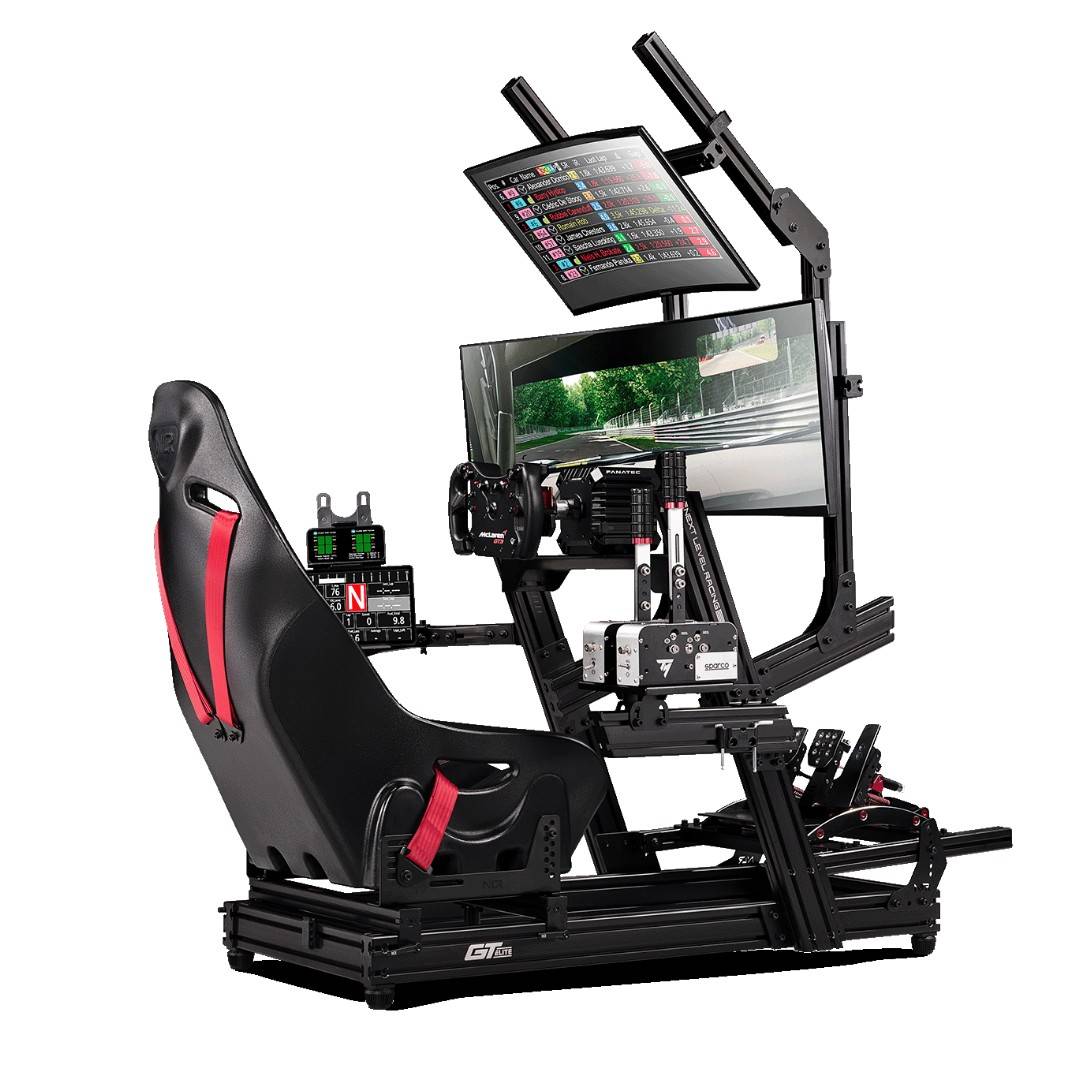 Next Level Racing GT Elite Front & Side Mount Edition Simulator Cockpit