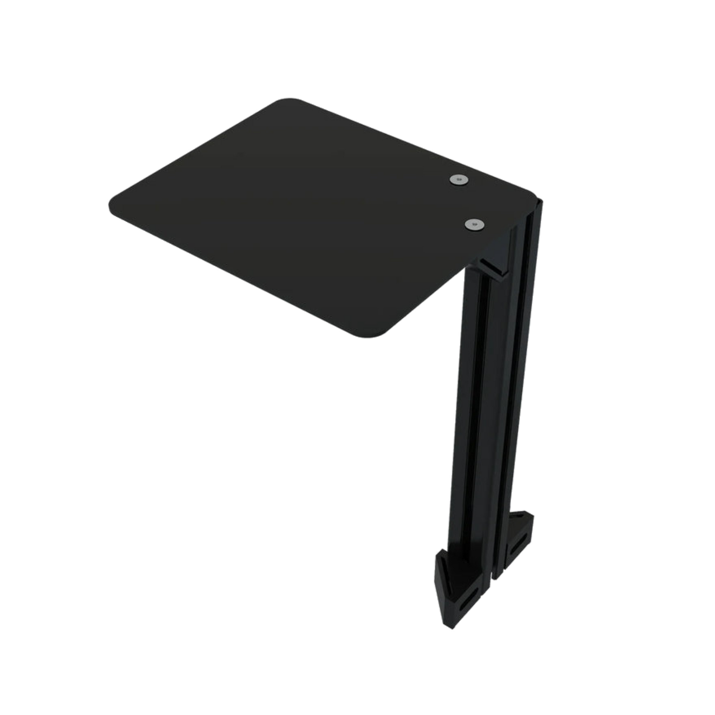 Trak Racer TR8020 Computer Mouse Shelf with 40x40mm Profile and Brackets – Black