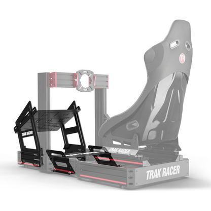Trak Racer Inverted Formula Style Pedal Bracket Set with Foot Plate Support