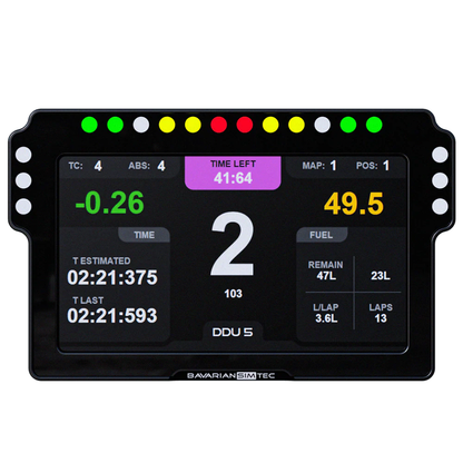 Bavarian Sim Tec 5" Dash Display Unit
