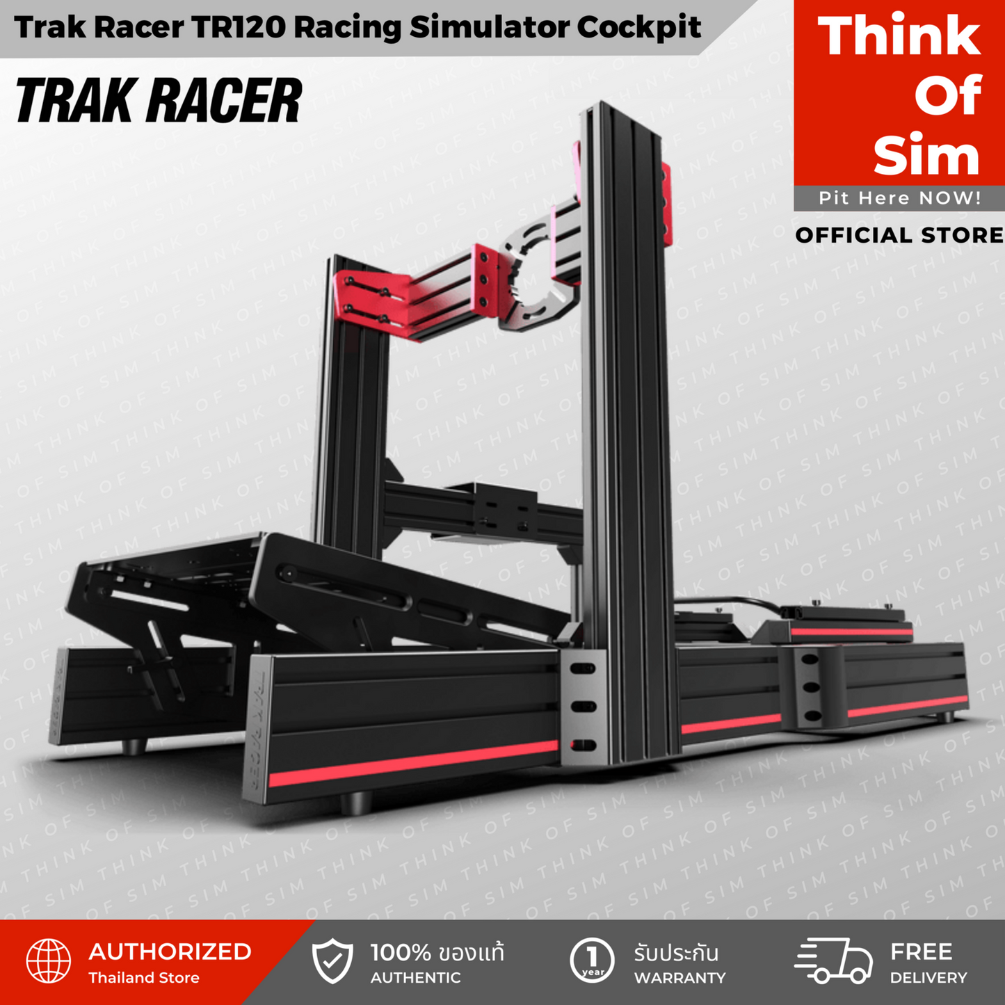 Trak Racer TR120 Racing Simulator - Wheel Deck Edition
