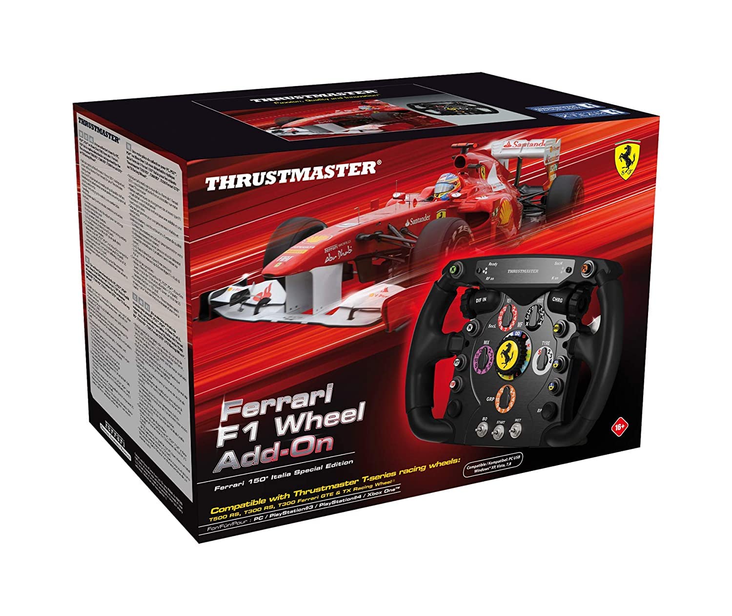Thrustmaster Ferrari F1 Wheel Add-On Racing Equipment