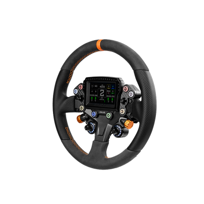 Simagic Zeus Sport Steering Wheel (Leather) + Magic dash 4