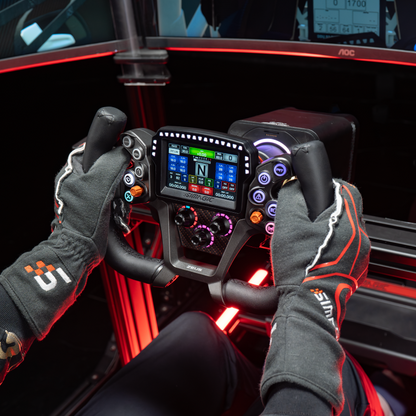 Simagic Zeus GT Steering Wheel (Leather) + Magic dash 4