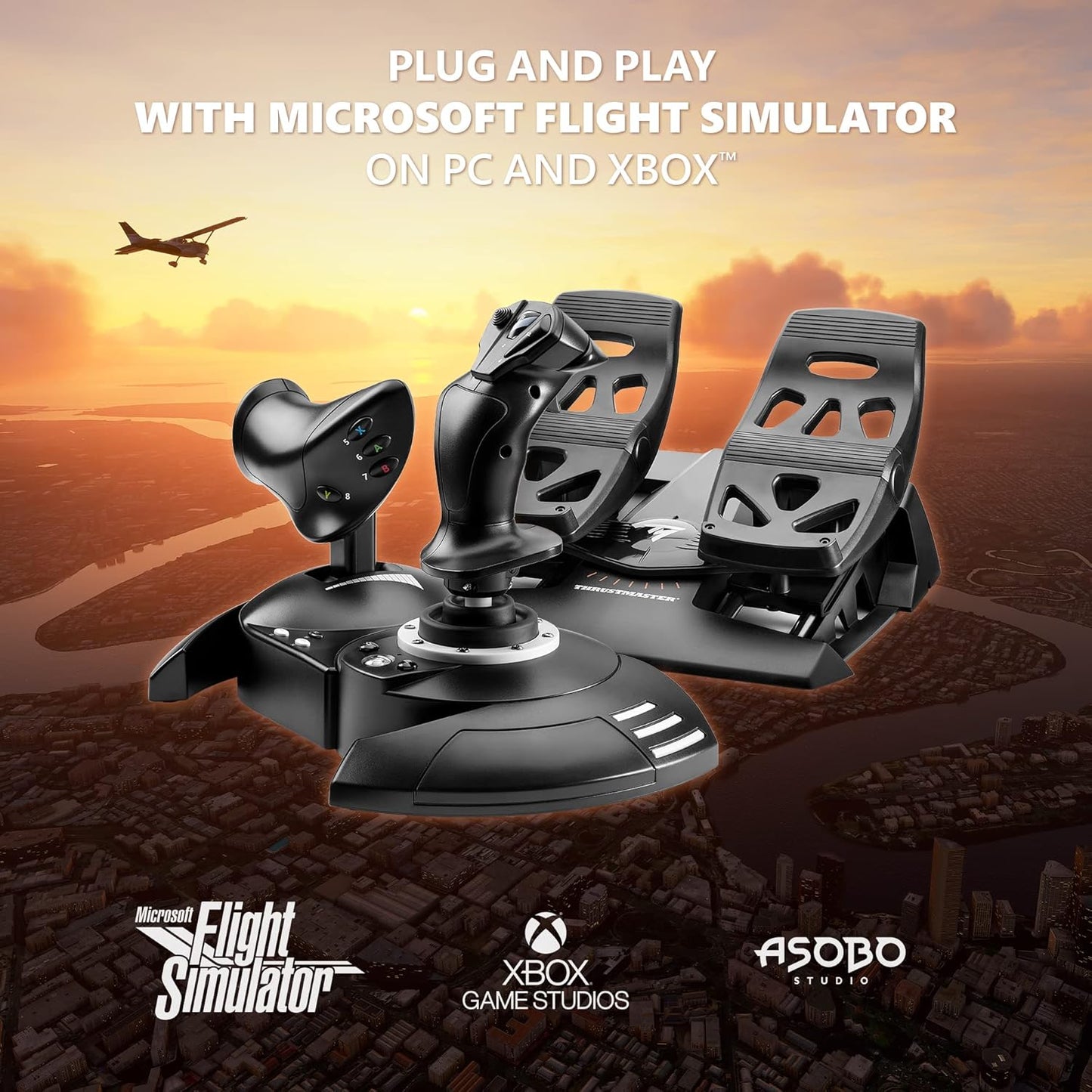 Thrustmaster T-Flight Full Kit X For Xbox Flight Simulator