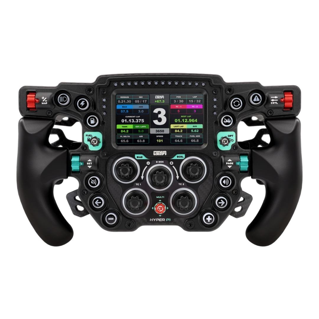 Gsi Gomez Sim Industries Hyper P1 Formula Wheel Carbon Fiber 6 Paddles Ascent Racing Equipment