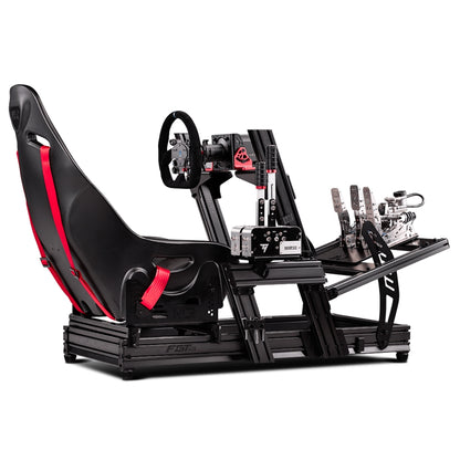 Next Level Racing F-GT Elite Front & Side Mount Edition Simulator Cockpit