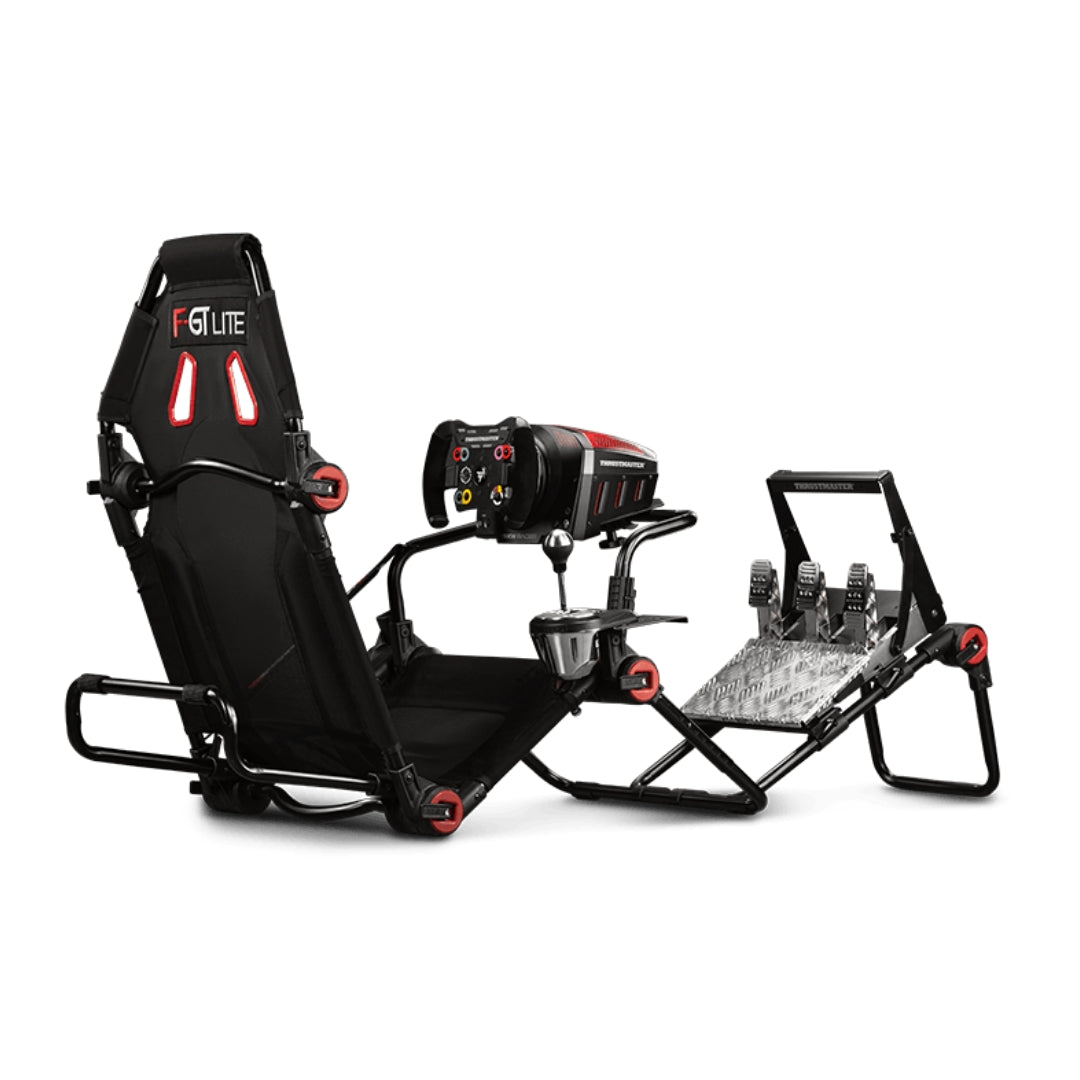 ชุดเล่นเกม Next Level Racing F-GT Lite Formula &amp; GT Foldable Simulator Cockpit For Sim Racing