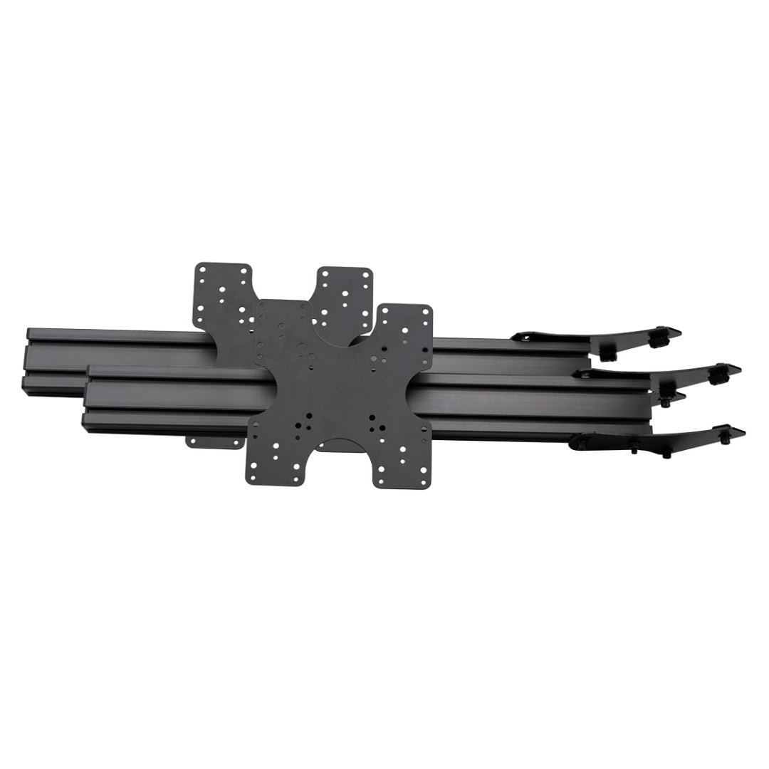 Next Level Racing Elite Free Standing Triple Monitor Add-On (Carbon Grey) Cockpit