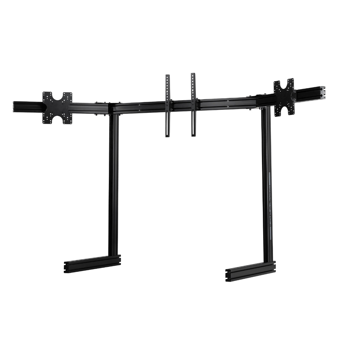 Next Level Racing Elite Free Standing Triple Monitor Stand (Black)