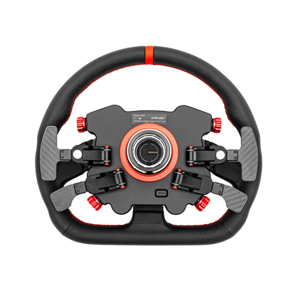 Simagic GT Pro Hub with D Shape Wheel Leather (Knob Edition) Racing Equipment