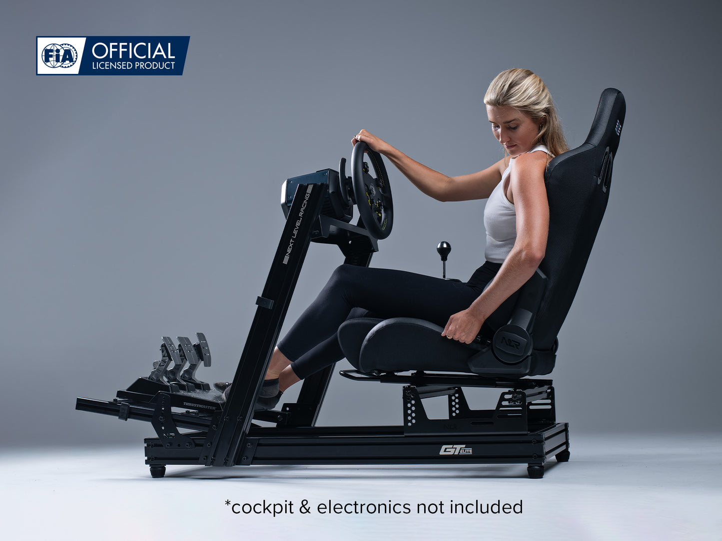 Next Level Racing ERS5 Elite Reclining Seat - PU Leather & Suede Edition