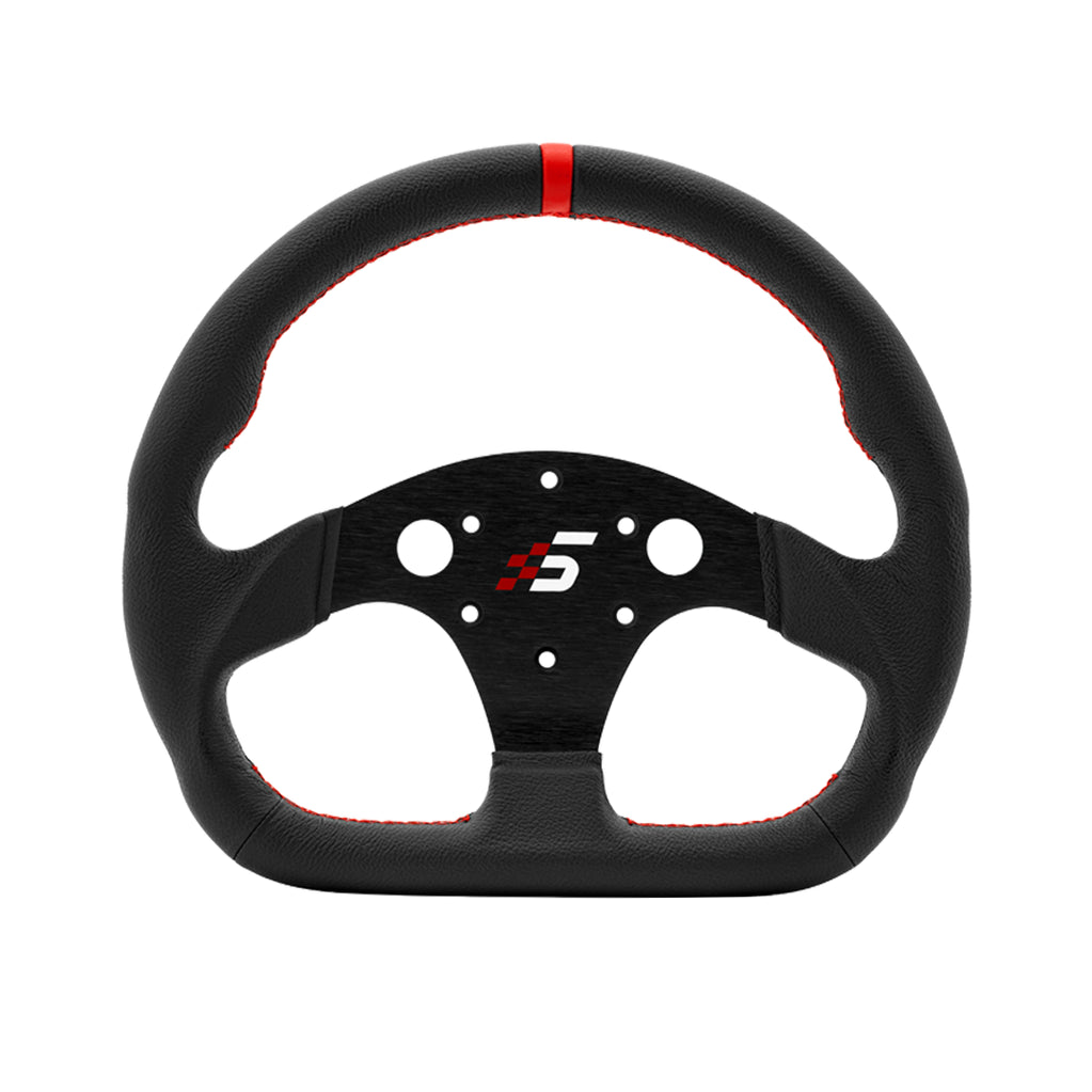 Simagic Wheel Rim - D Shape (Without Hub) Leather Knob Racing Equipment