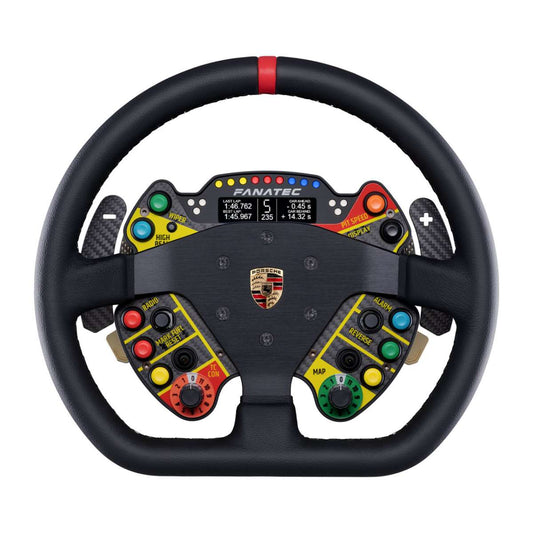 Fanatec Podium Steering Wheel Porsche 911 GT3 R Leather Complete
