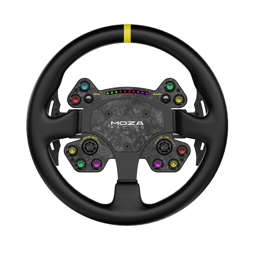 Moza Rs V2 Steering Wheel Leather Racing Equipment