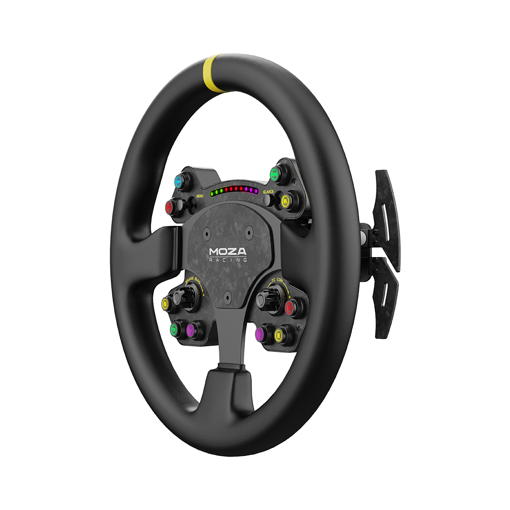 Moza Rs V2 Steering Wheel Leather Racing Equipment