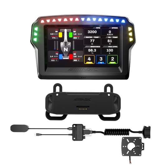 Simagic MagicDash 4 Display Bundle (Alpha/Third party wheelbase)