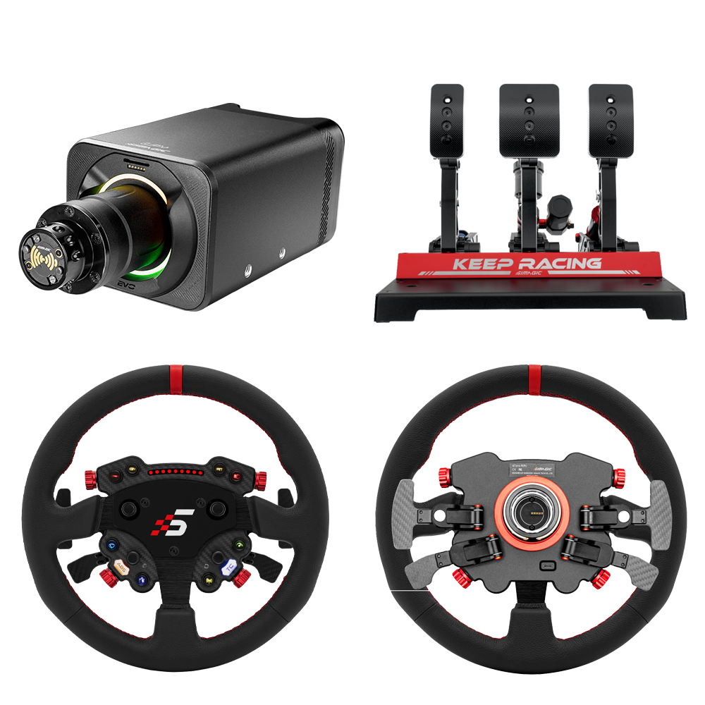 Simagic Alpha EVO Wheel Base – 9Nm / 12Nm / 18Nm Bundle