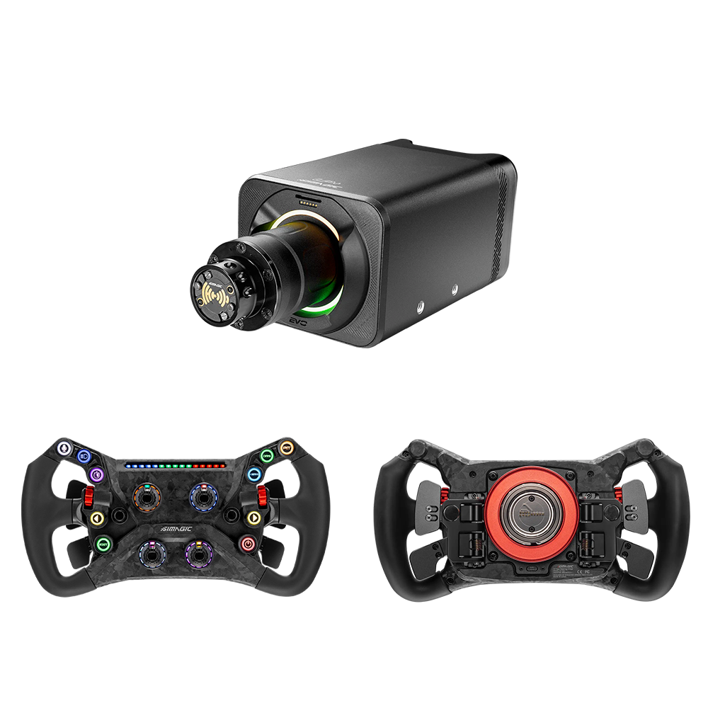 Simagic Alpha EVO Wheel Base – 9Nm / 12Nm / 18Nm Bundle