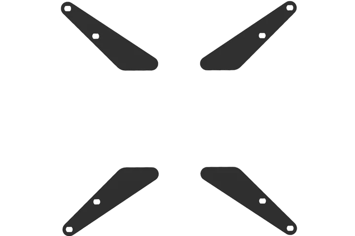 Trak Racer 300Mm And 400Mm Vesa Extension Bracket Racing Cockpit